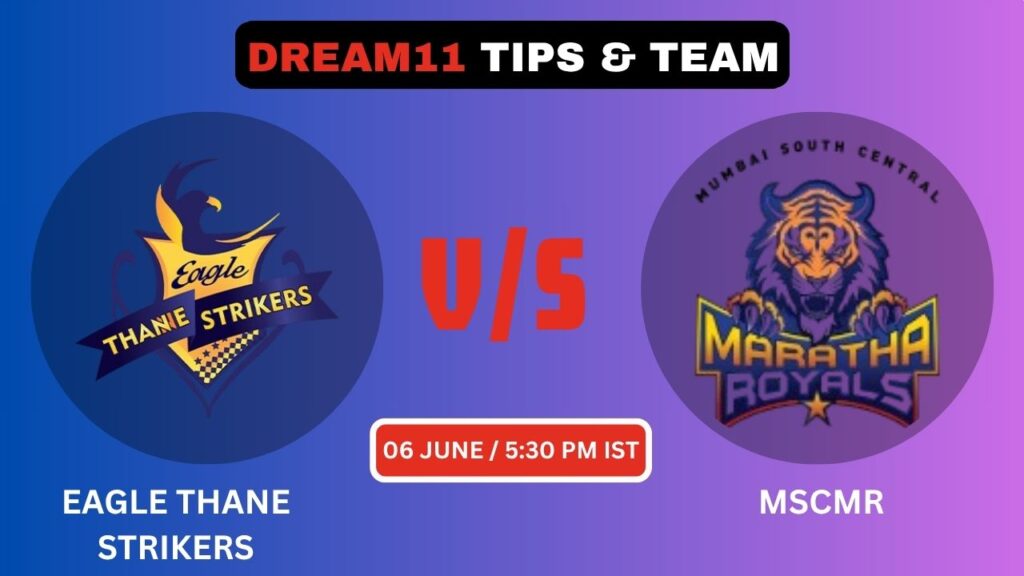 ETS vs MSCMR Today’s Dream11 Fantasy Team