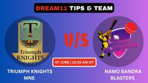 TK-MNE vs NBB Today’s Dream11 Fantasy Team