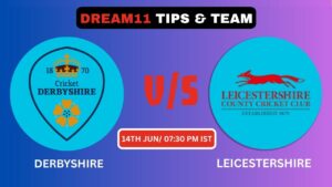 DER vs LEI Today’s Dream11 Fantasy Team