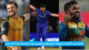 List Of T20 World Cup Leading Wicket-Takers (2007 to 2024)