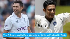Top 5 Bowlers with Most Wickets for India vs England in Tests