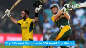 Top 5 Fastest Centuries in ODI World Cup History