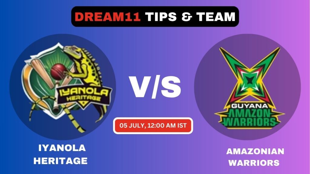 IYH vs AMW Today’s Dream11 Fantasy Team