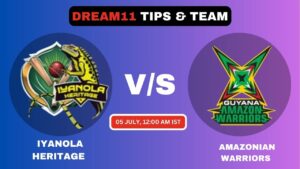 IYH vs AMW Today’s Dream11 Fantasy Team