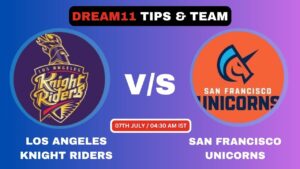 LAKR vs SFU Today’s Dream11 Fantasy Team