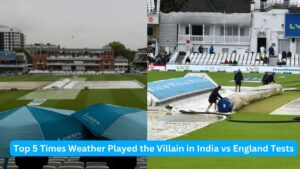Top 5 Times Weather Played the Villain in India vs England Tests