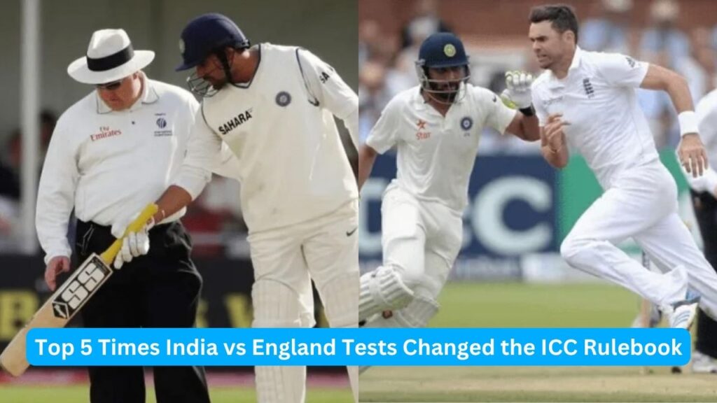 Top 5 Times India vs England Tests Changed the ICC Rulebook