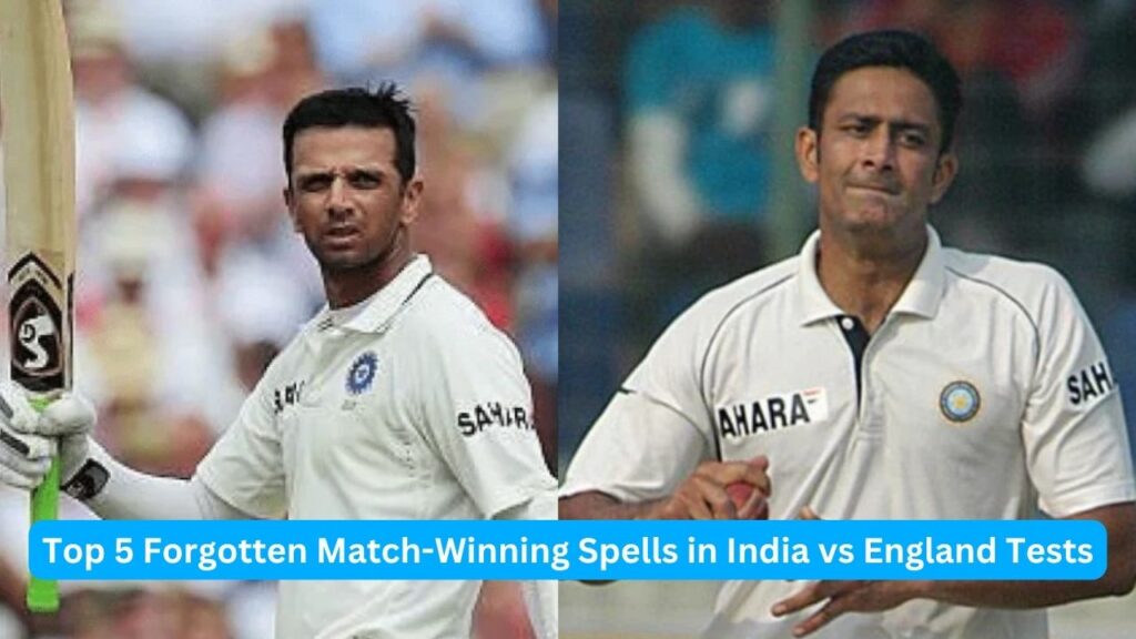 Top 5 Indian Players Who Never Lost a Test Series vs England